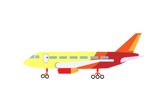 Airplane Plane Illustrations Vector Graphics for Crafters