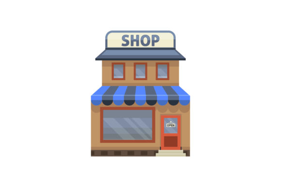 Buliding Illustrations Desain Vector