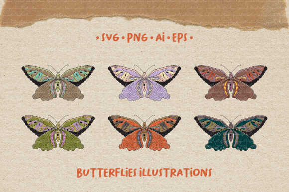 Butterfly SVG Icon Graphics & Illustrations Review