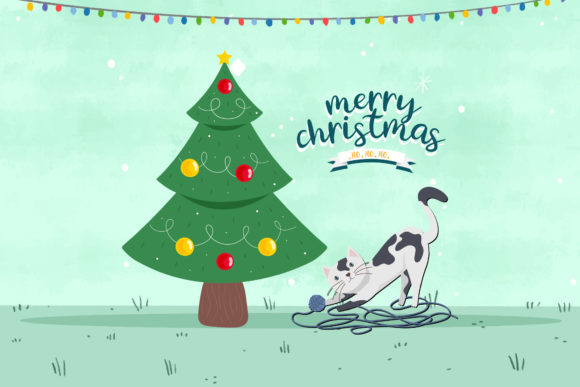 Cat Illustrations Graphics Review for Brand Marketing