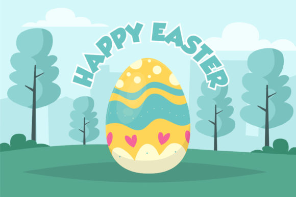 Easter Illustrations: Graphics and Illustrations for Business Branding